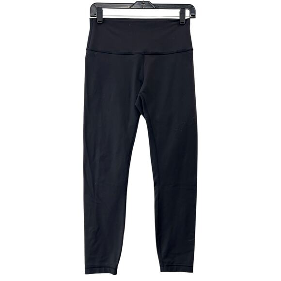 $98 Lululemon Black Wunder Under High-Rise 7/8 Tight 25" Leggings size 8 - Picture 1 of 7